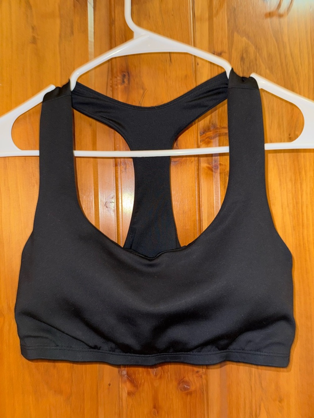 ALO Yoga Black Racerback Sports Bra